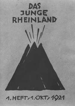 Das Junge Rheinland, 1. Heft, 1921